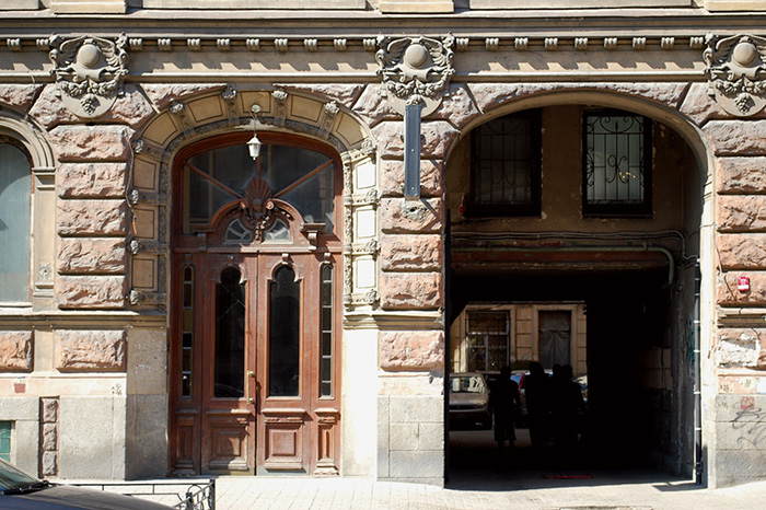 Доходный дом Н. В. Чайковского — Фото: С. Васильев https://www.citywalls.ru/house3976.html